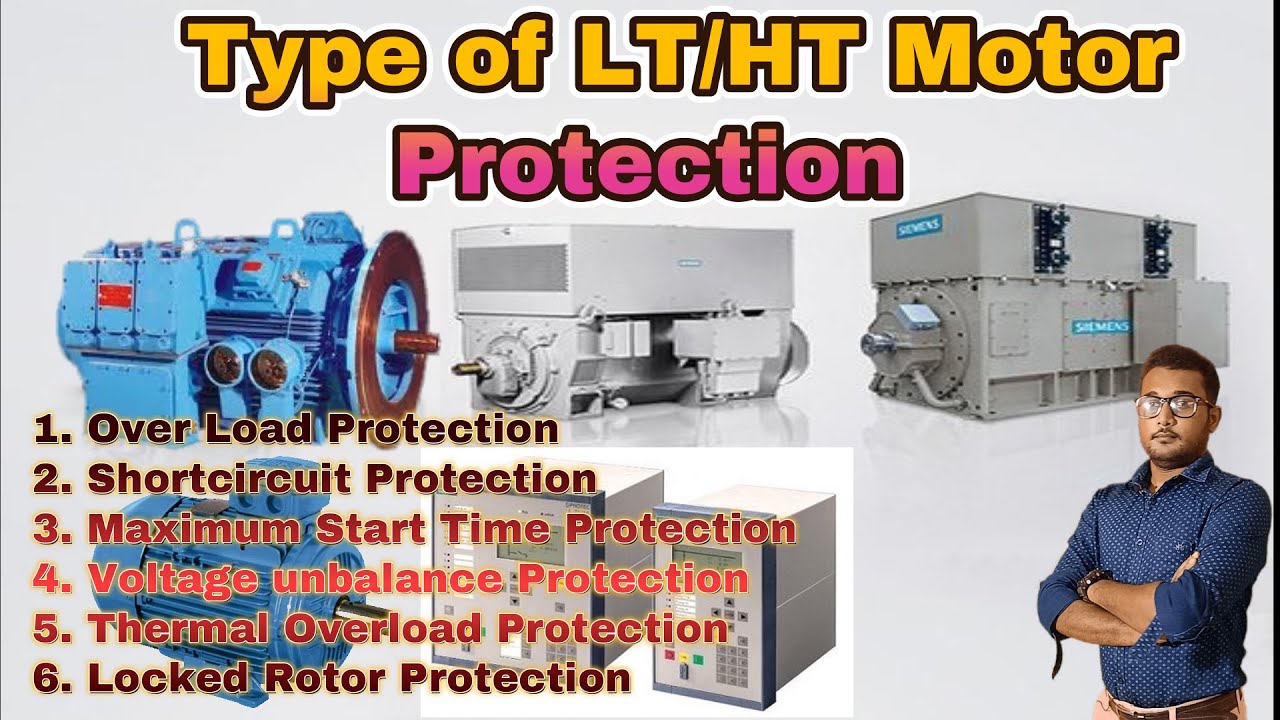 Type of Motor Protection|| Induction Motor Protection|| DIFFERENTIAL PROTECTION || @ ITI Class