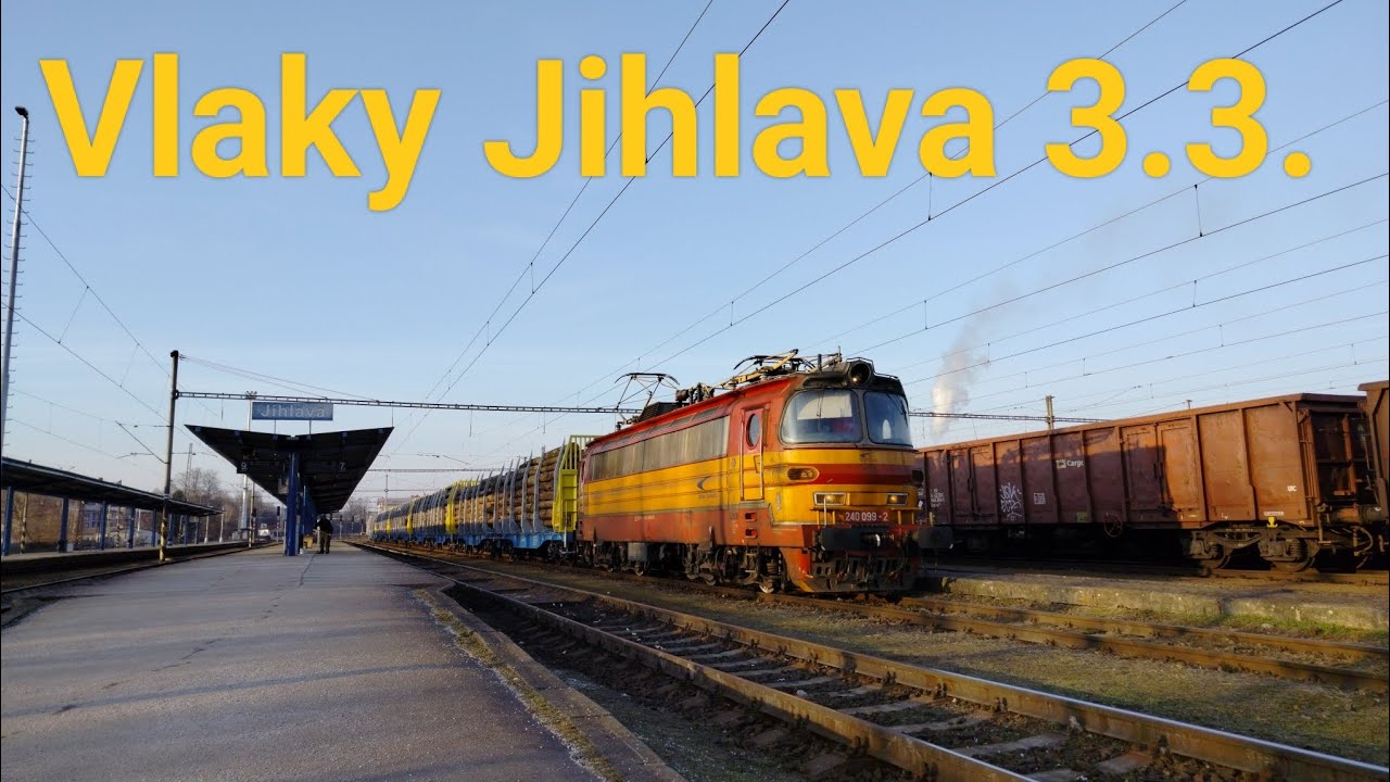 vlaky Jihlava 3.3.