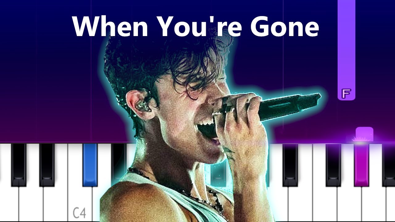 Shawn Mendes - When You’re Gone  | Piano Tutorial