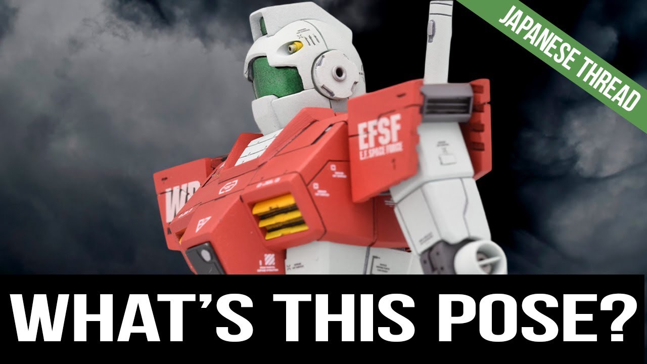 What’s This Weird Gunpla Pose? — Fans React