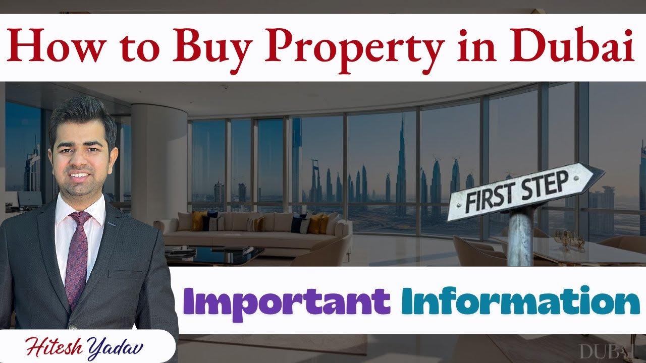 How to buy property in Dubai from India | Dubai Real Estate | Step by Step Process| Hitesh Yadav