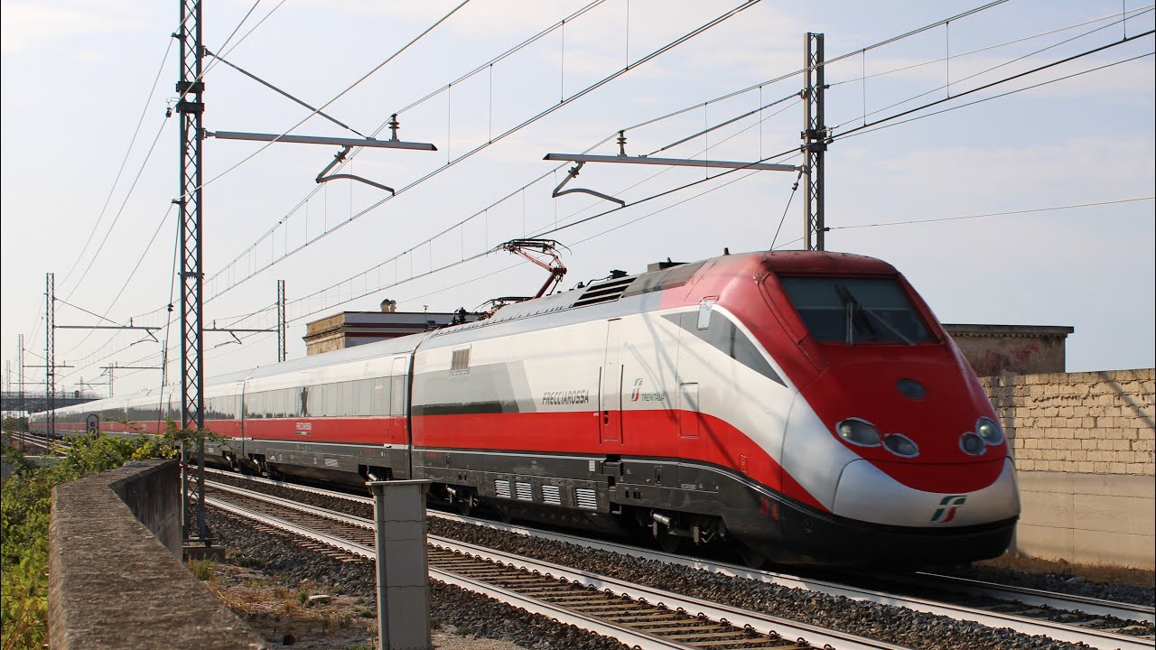 TRENI VELOCI IN TRANSITO TRA BARLETTA & TRANI: FRECCE AV, IC, TRASFERIMENTI, MERCI & REGIONALI
