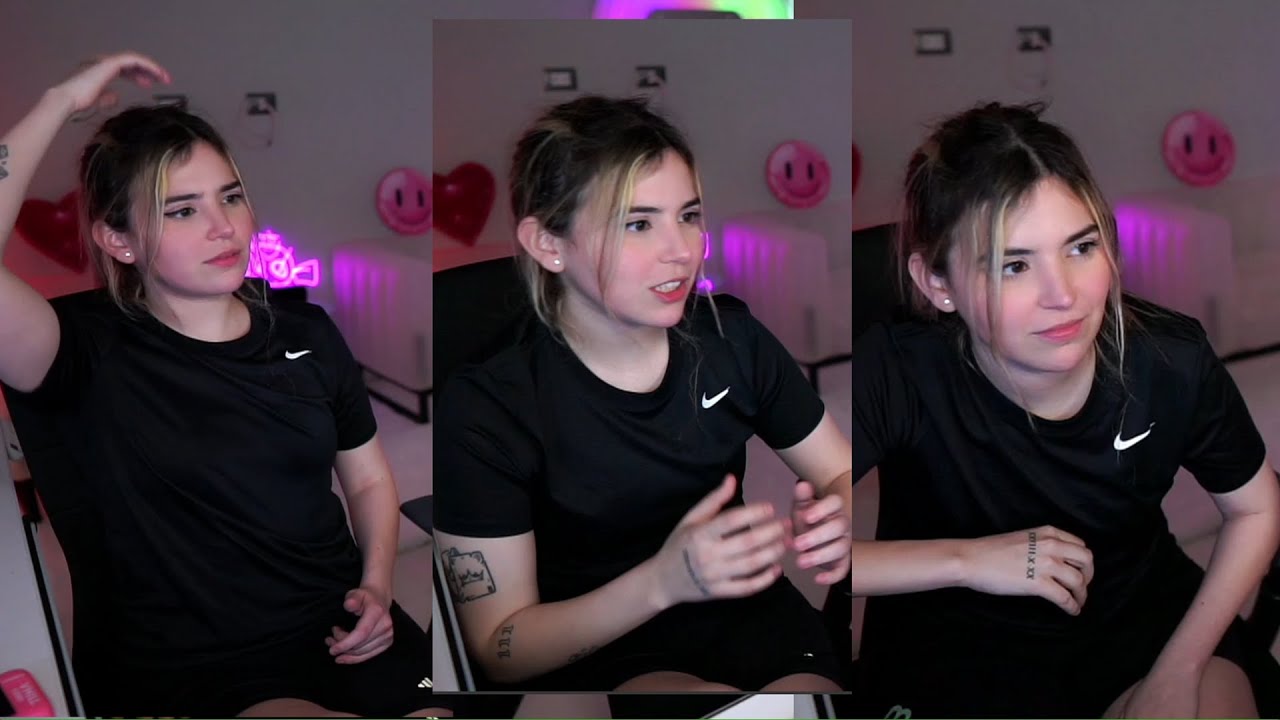 #riversgg  FEMENINA sudada enamora en stream de #arigameplays  😍💕