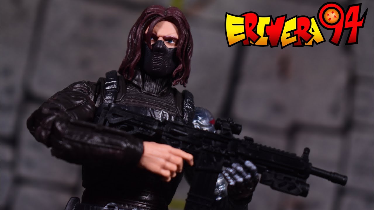 Marvel Legends WINTER SOLDIER FLASHBACK Disney Plus Exclusive Action Figure Review