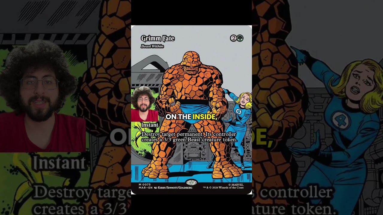 The Thing Deck #mtgcommander #mtg #mtgarena #mtgcommunity #magicthegathering #edh #commander #marvel