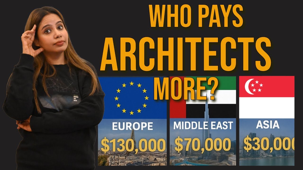 Architect Salary 2025: Europe vs Middle East vs Asia | Where Should You Work?