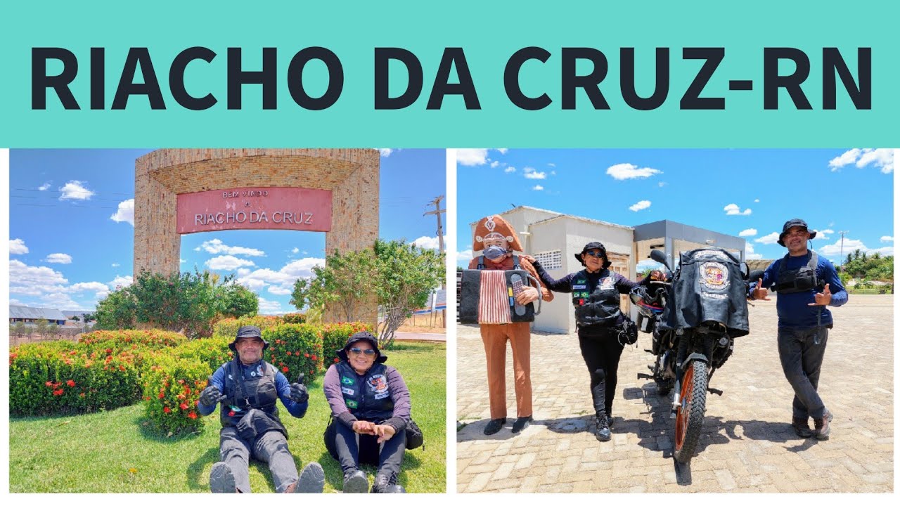 Riacho da Cruz-RN Cidade Encantada,e a História da sua fundação. EXPEDIÇÃO RN. Viagem de Moto