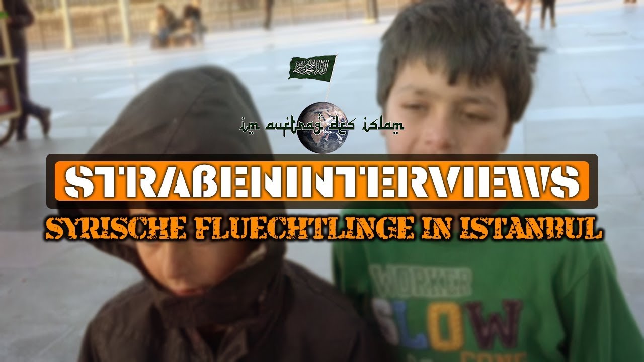 Straßeninterviews ᴴᴰ┇Syrische Flüchtlinge in Istanbul