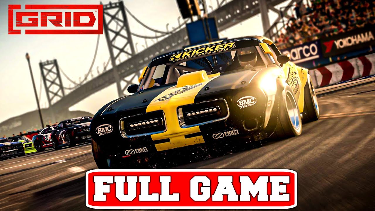 GRID Gameplay Walkthrough FULL GAME No Commentary (PC 60FPS Longplay)