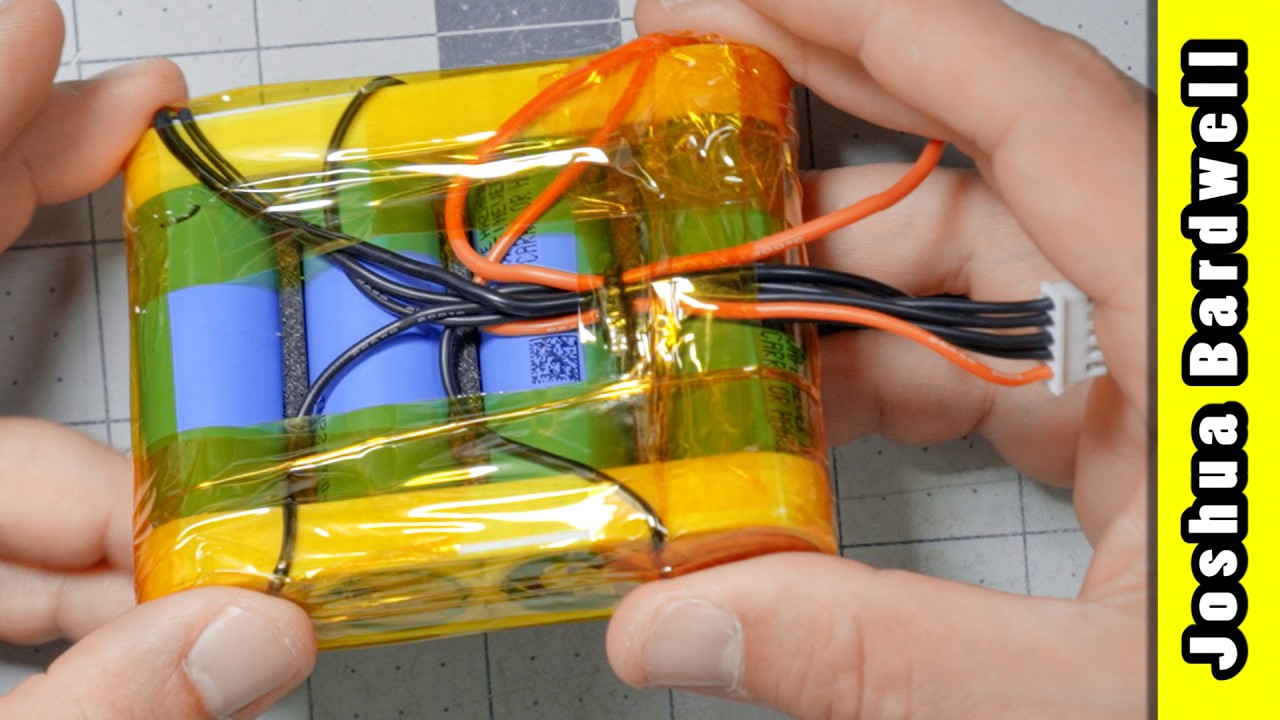 I did it right this time! Building a 21700 battery pack!