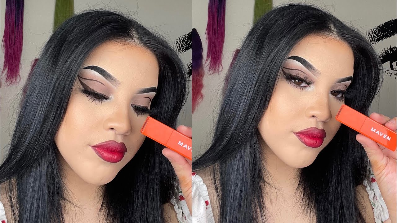 Soft glam tutorial ft Maven beauty
