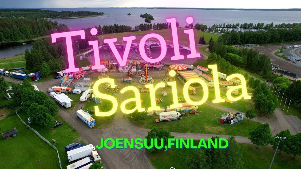 Tivoli Sariola (DJI Mavic Air 2S) [4K]-Cinematic Drone Footage | Finland |  North Karelia | Joensuu.