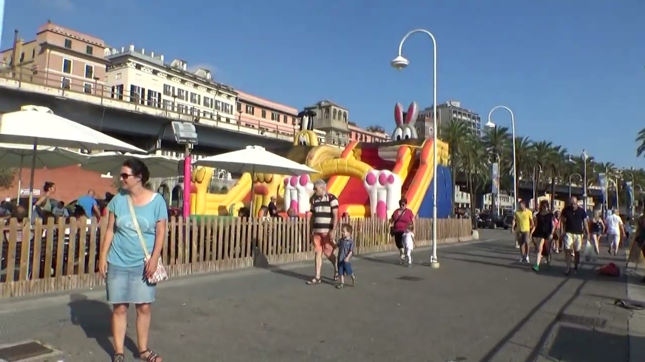 Генуя Вечерняя прогулка часть 2
