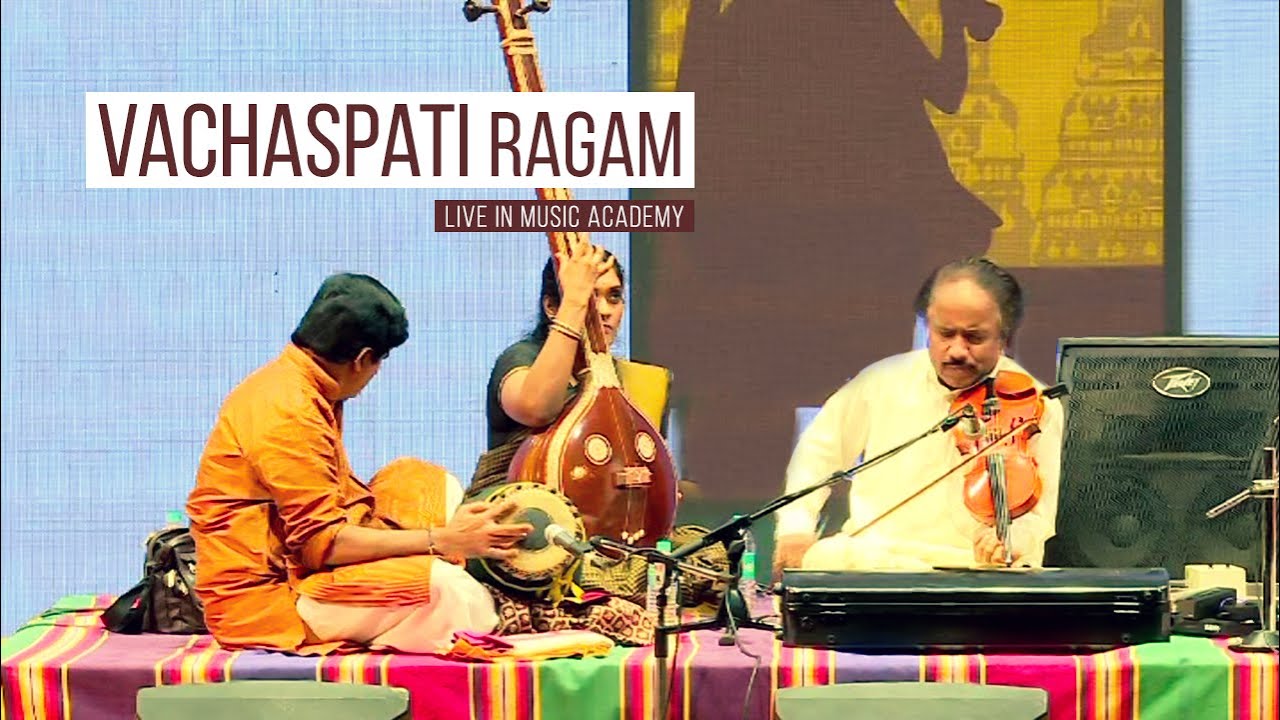 Vachaspati Ragam | RTP (Ragam-Thanam -Pallavi) | Dr L Subramaniam | (Live at Madras Music Academy)