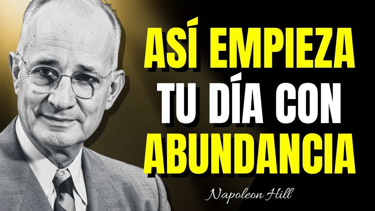 🔴Con Esta Oración de la Mañana Tendrás Abundancia TOTAL Hoy | Motivación Napoleon Hill