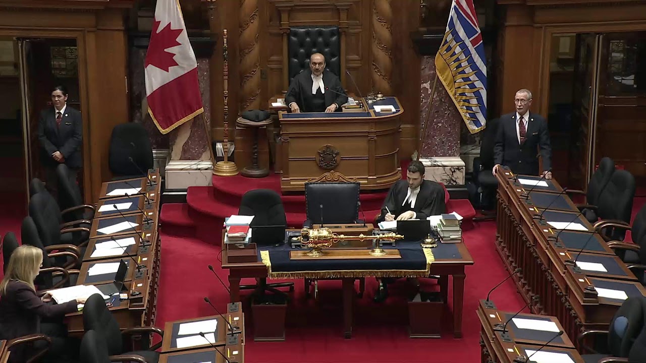 BC Legislature Live Stream