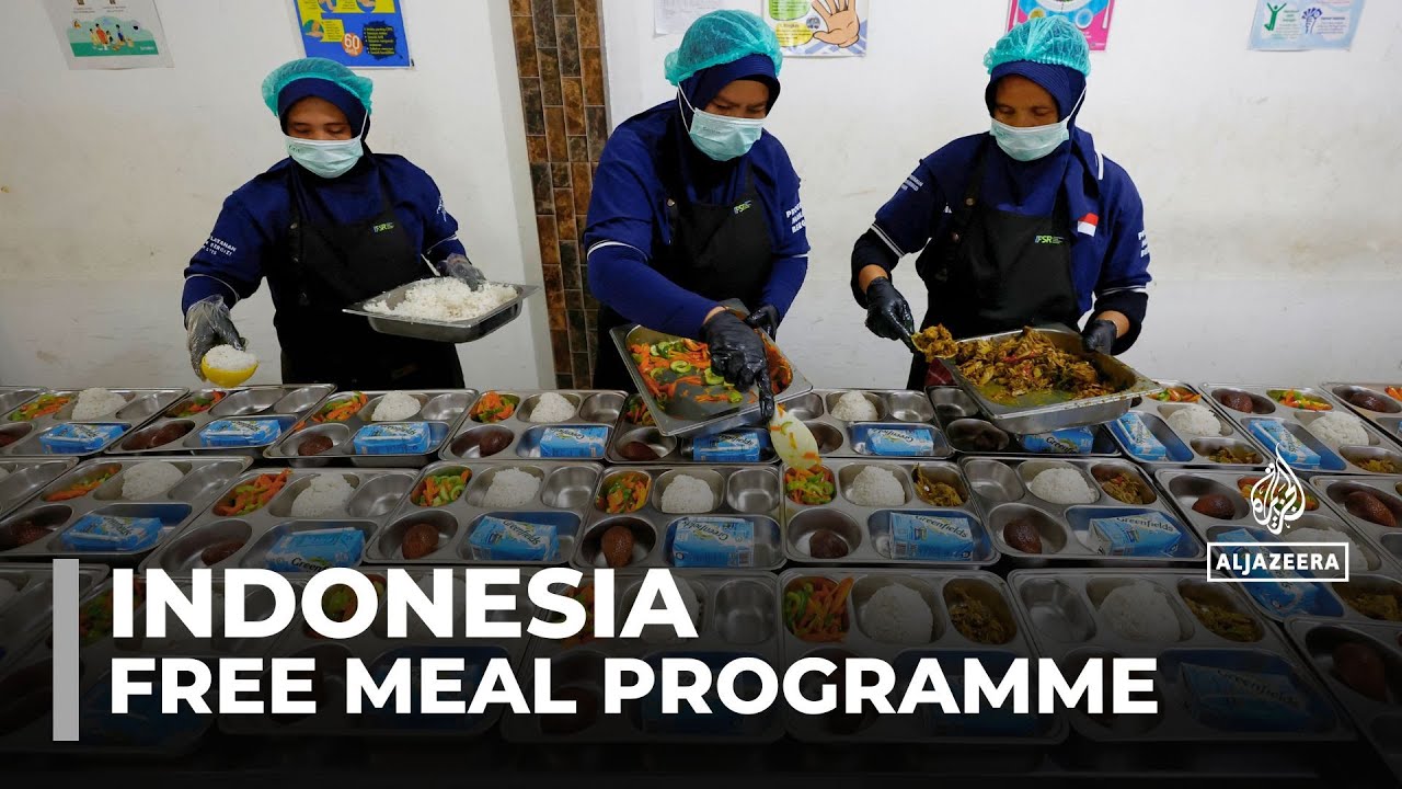 Indonesia meluncurkan program makan gratis untuk anak-anak dan ibu hamil