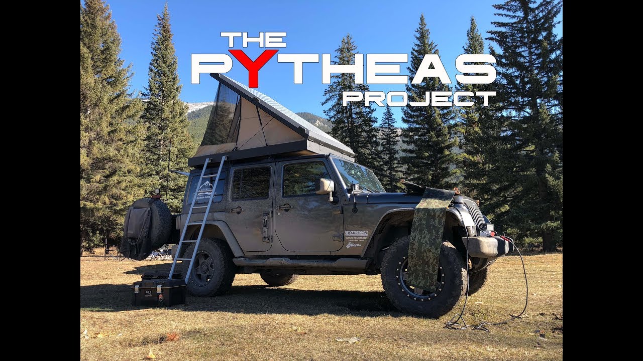 My DIY Hard Shell Roof Top Tent: The Pytheas Project