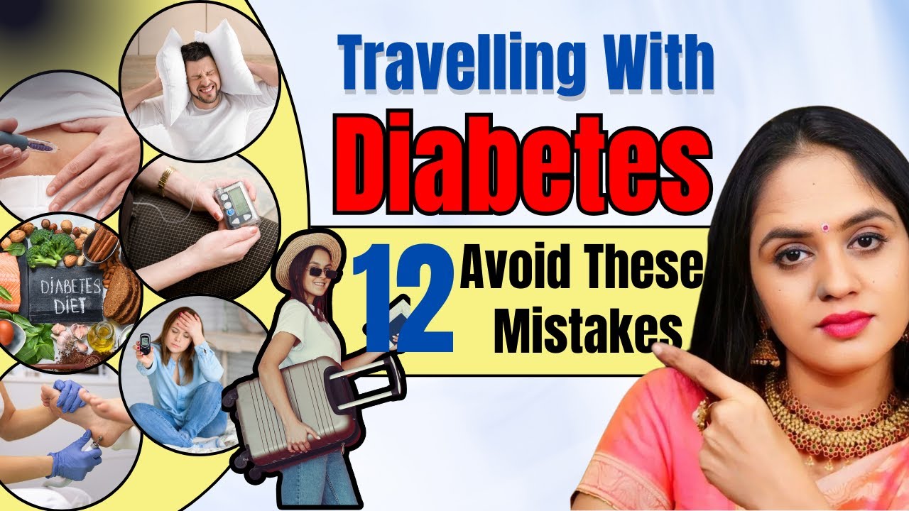 ✈️ Traveling with Diabetes? Avoid These 12 Mistakes for Safe Diabetes Travel | Dr. Tanvi Mayur Patel