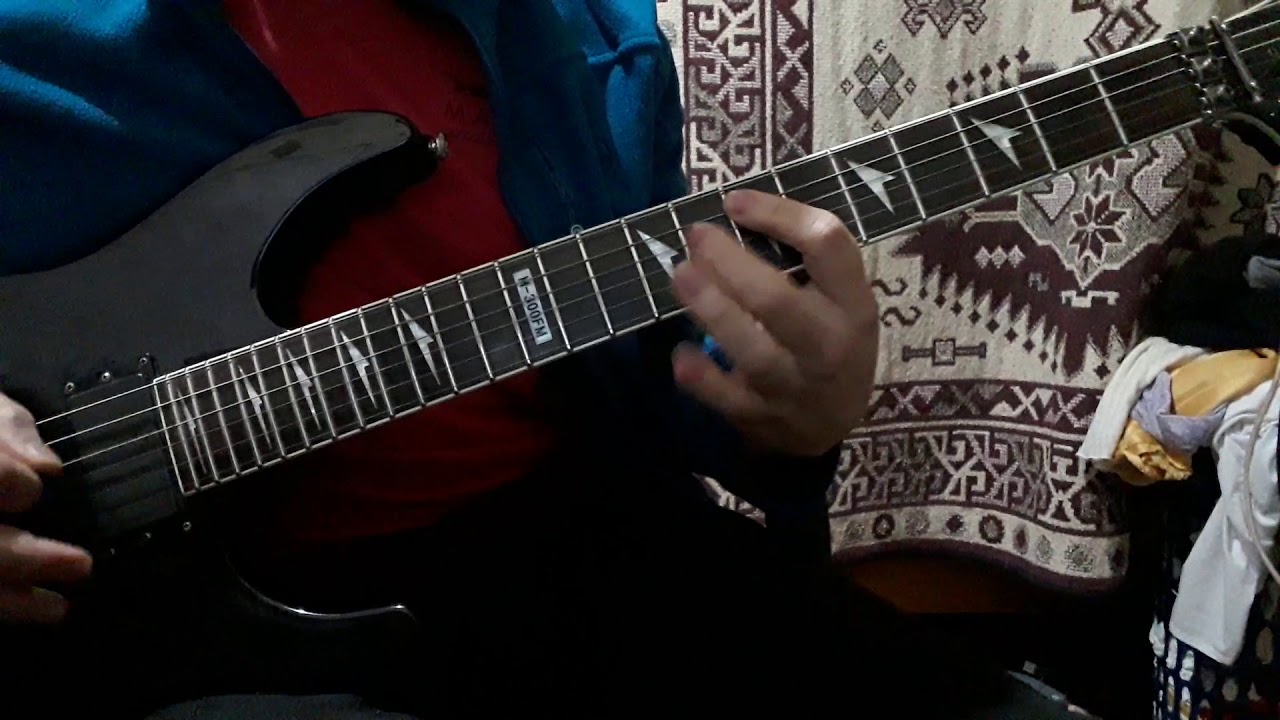 Cranium - Satanic Holiday (Rhythm Guitar Cover)