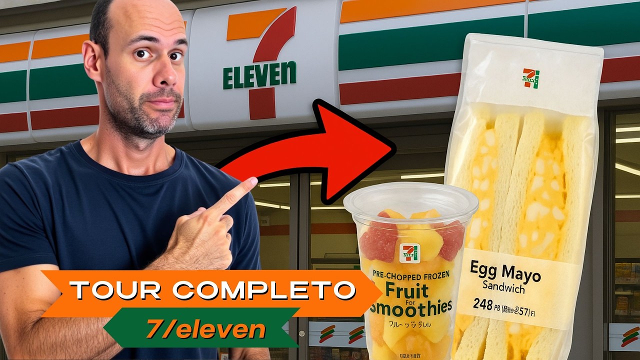 Preços no Japão - Tour completo no 7 Eleven