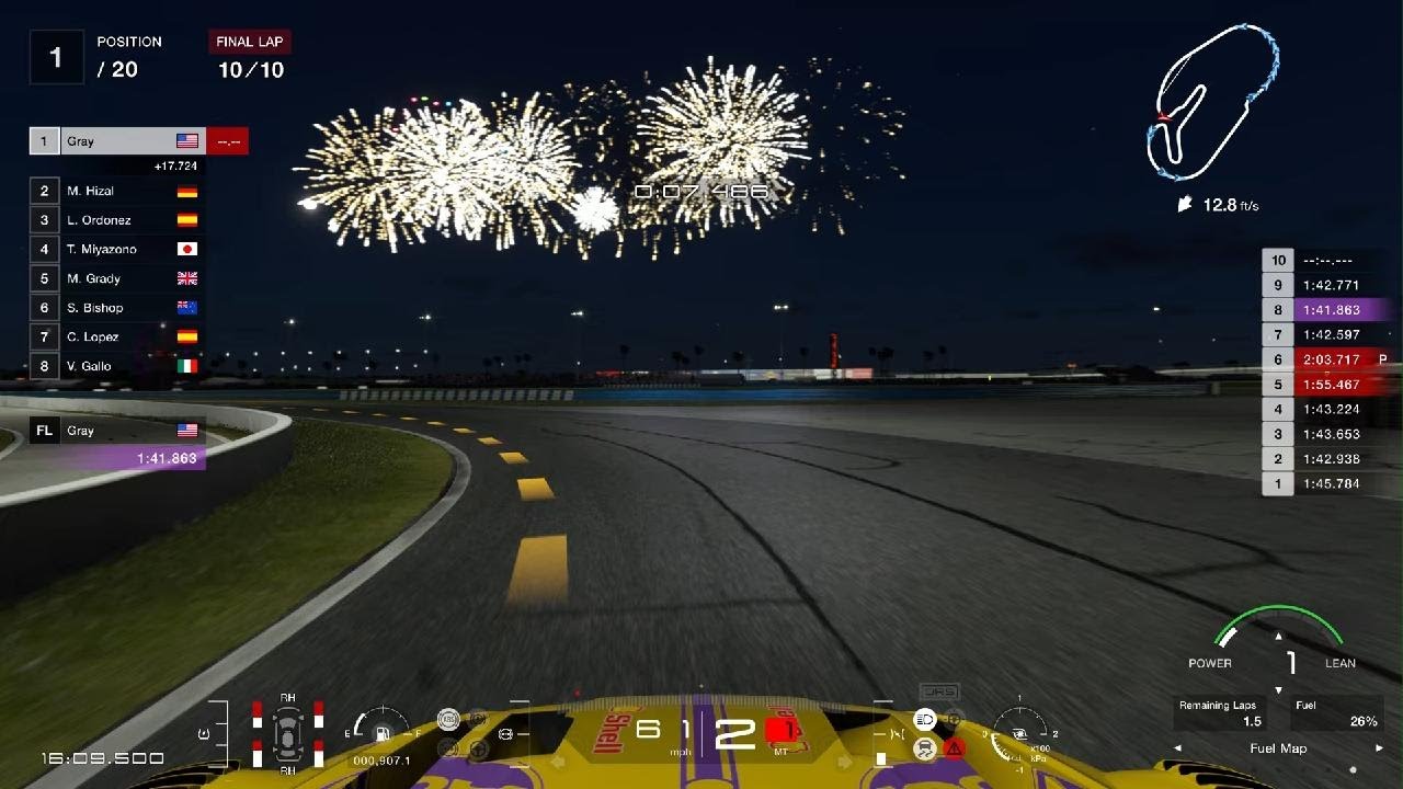 Gran Turismo 7 sunset