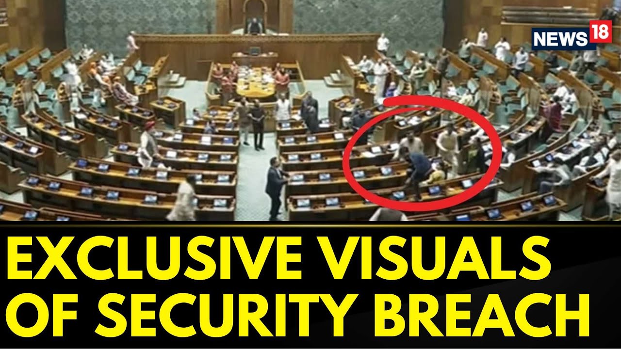 Lok Sabha Security Breach | News18 Accesses Visuals Of Massive Security Breach In Parliament