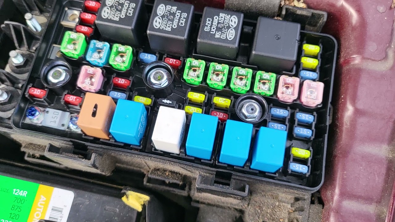 How To Fix A 2005-2010 Hyundai Sonata Blower Motor Not Working Fuse location and relay How it work