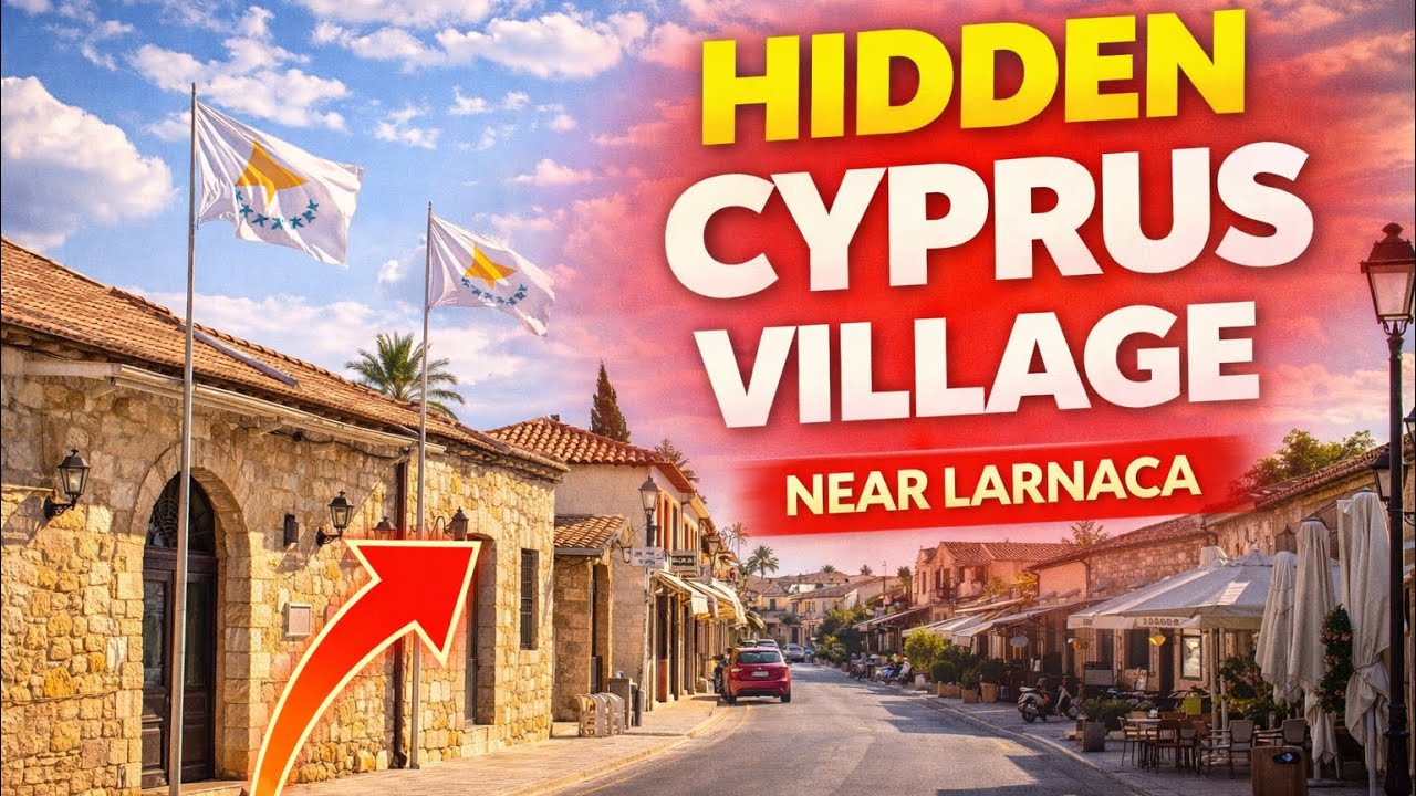 Walking Through a 1500-Year-Old Village in Cyprus Kiti Tour