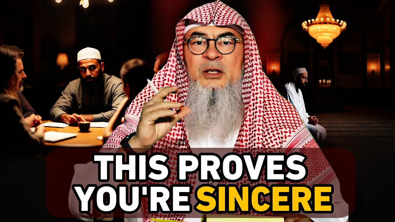 One Quality That Shows That You Are Truly Honest With Allah || Assim Al Hakeem || #assim ||