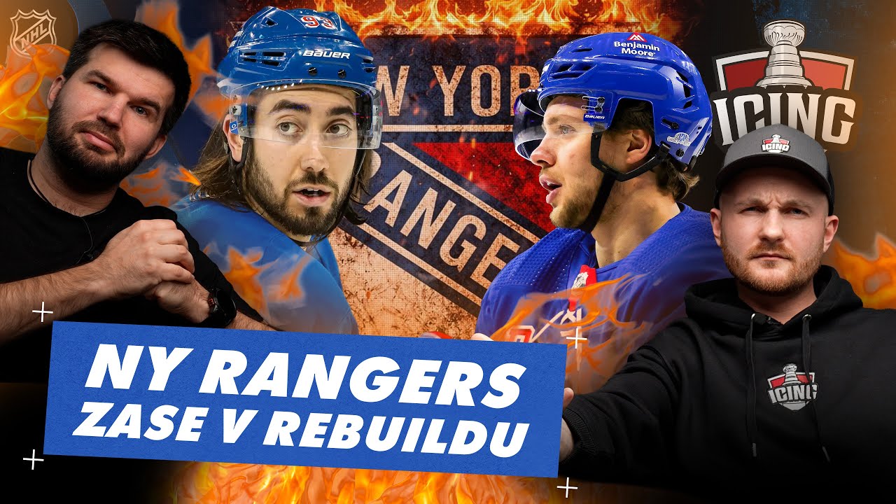 Rangers jsou poslední na východě, vyhlásili retool a neprodlouží Panarina. Přežije GM? | Icing #201