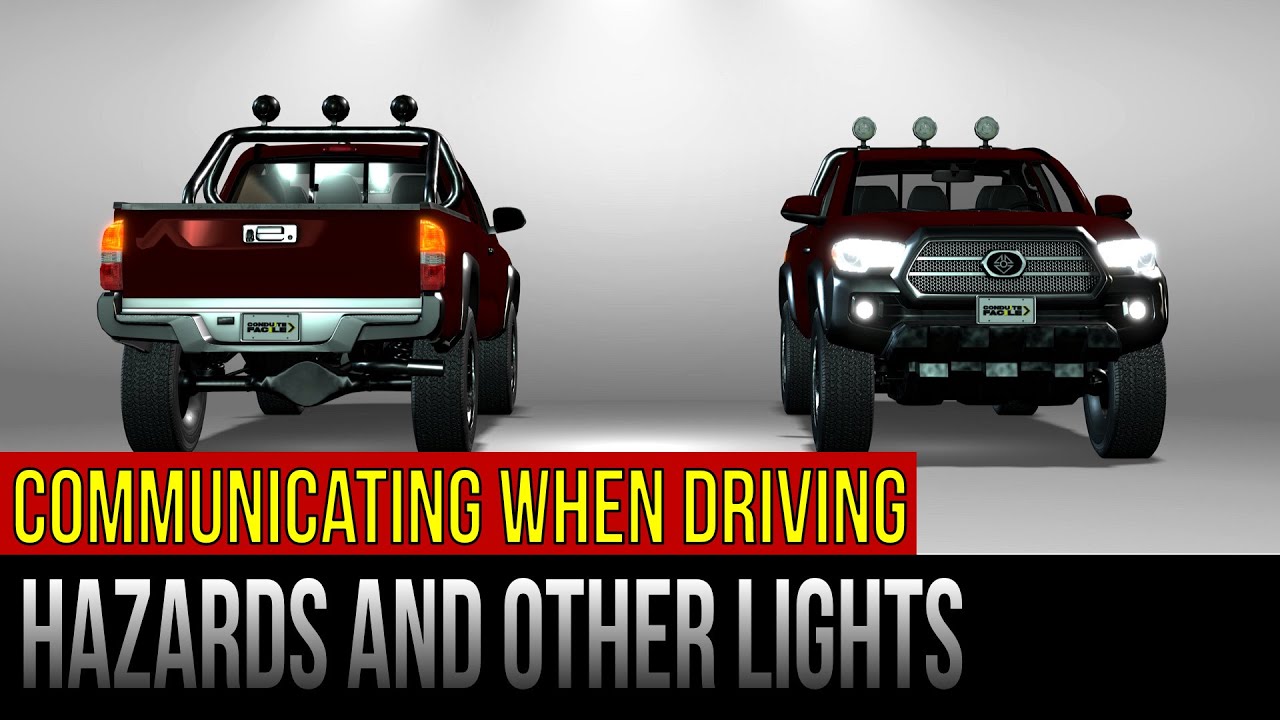 Communication When Driving – Hazards and Other Lights