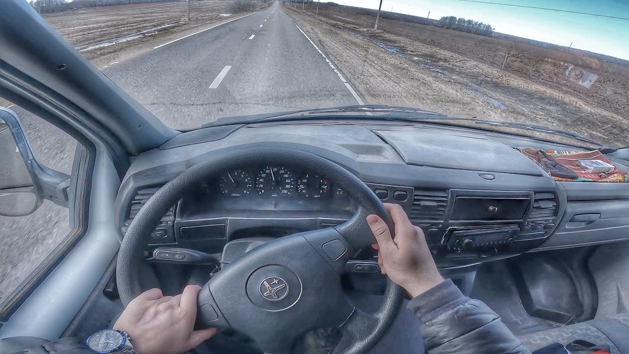 ЗА РУЛЕМ / ГАЗель 3302 [2.3 98л.с] 🇷🇺 / POV TEST DRIVE / ТЕСТ ДРАЙВ ОТ ПЕРВОГО ЛИЦА