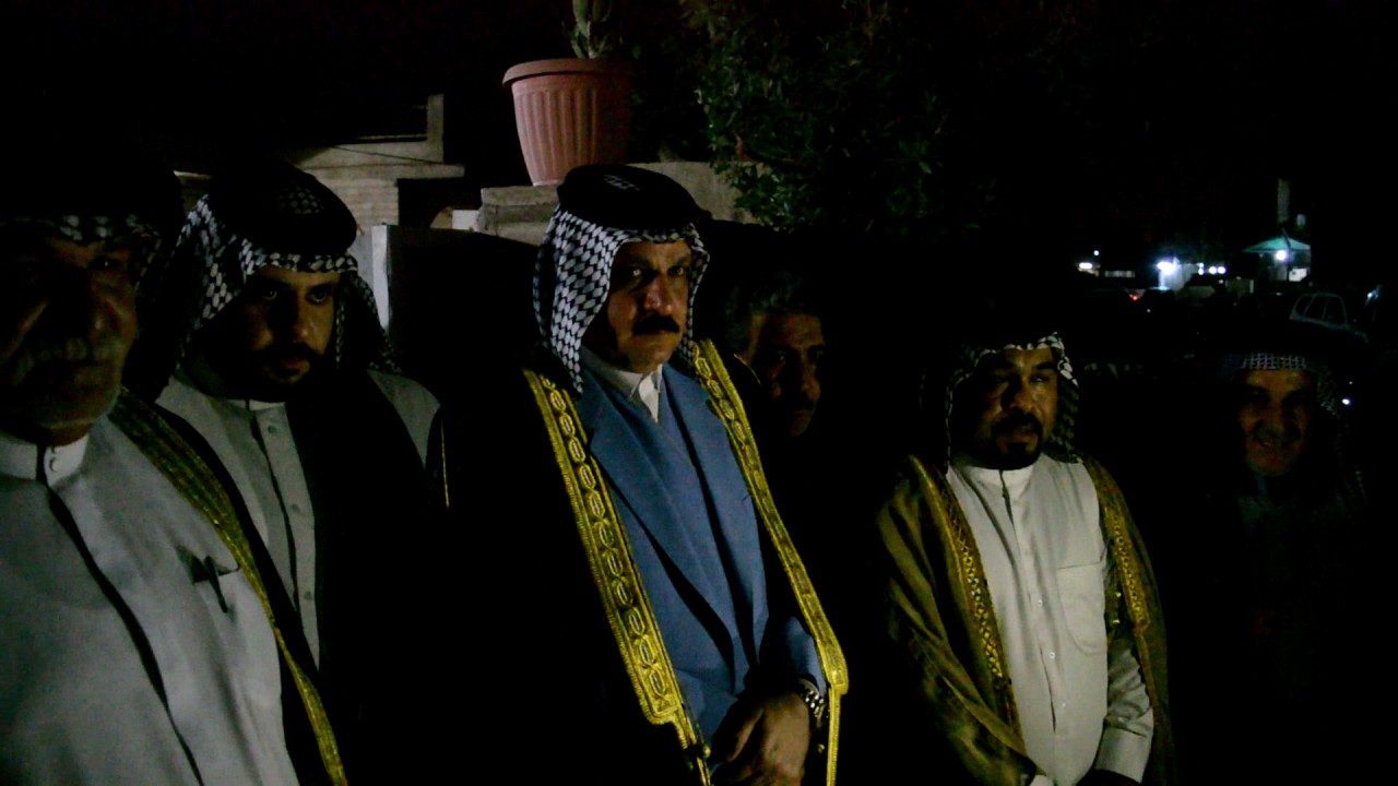 المهوال ابو عرب بحضور الشيخ سلام عرمش المالكي في بيت الشيخ قاسم مجيد المالكي
