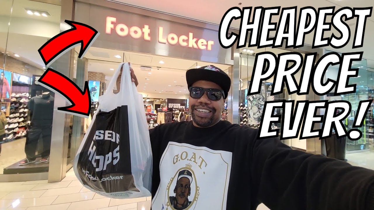 I Only Paid $5 At Foot Locker