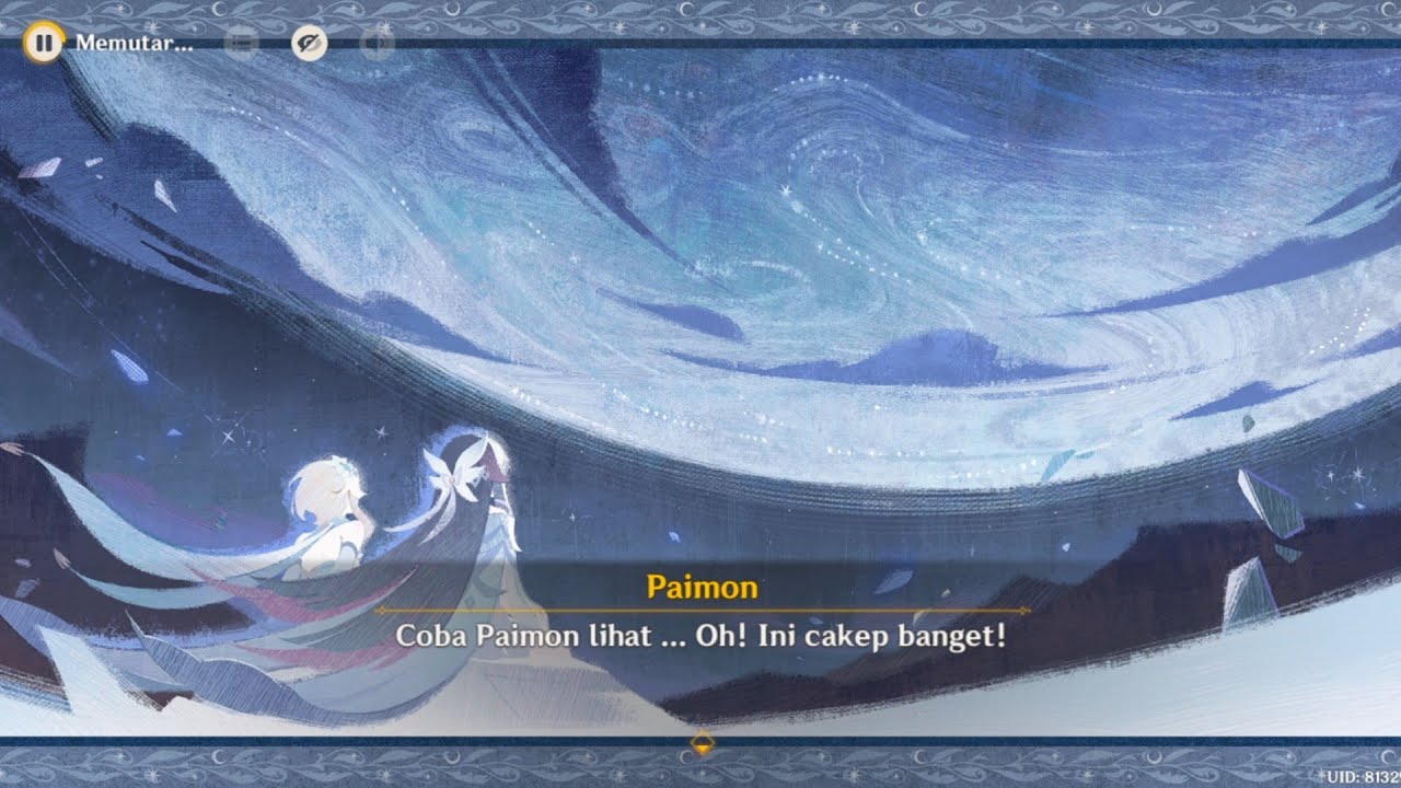 Maalaus Painted Columbina & Traveler On The Moon || Selenic Chronicles Chapter 3 Part 3 Sub Bahasa