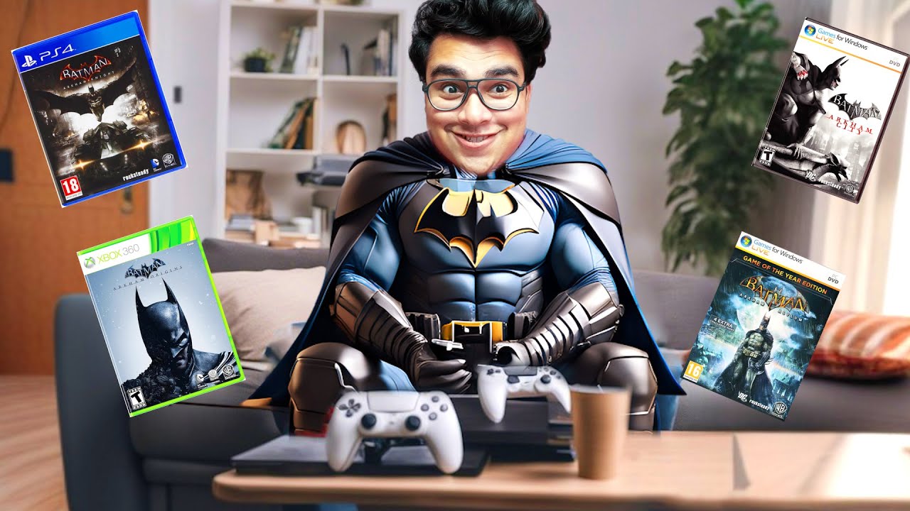 I PLAYED THE BEST BATMAN GAME || Professor Of Pc Gaming