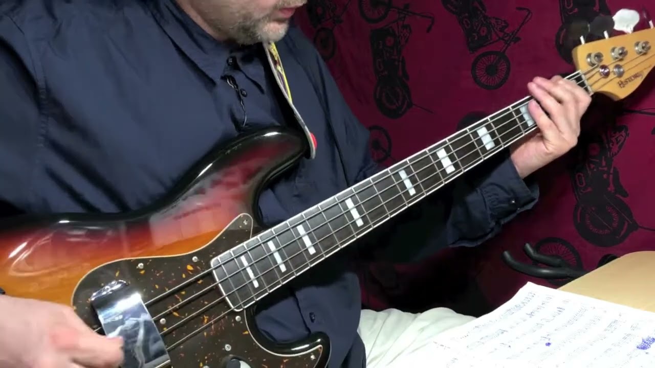 Emerson Lake and Powell - The Score(1986) bass cover 
