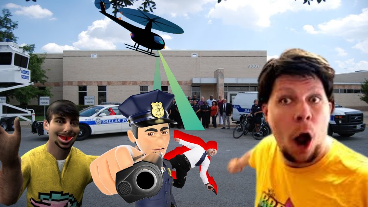 CRAZY police shooting incident