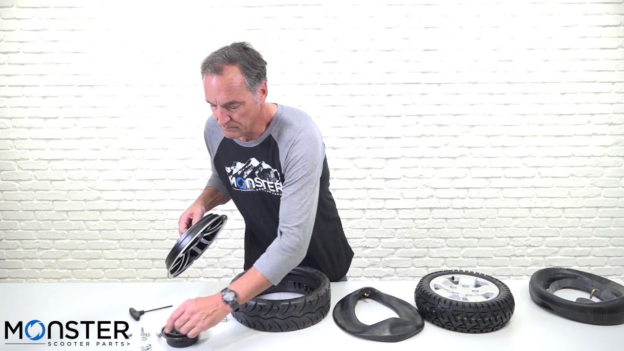 Replacing the Inner Tube in a Drive Cobra GT4 Wheel & Pride Pursuit XL/Victory XL Wheel