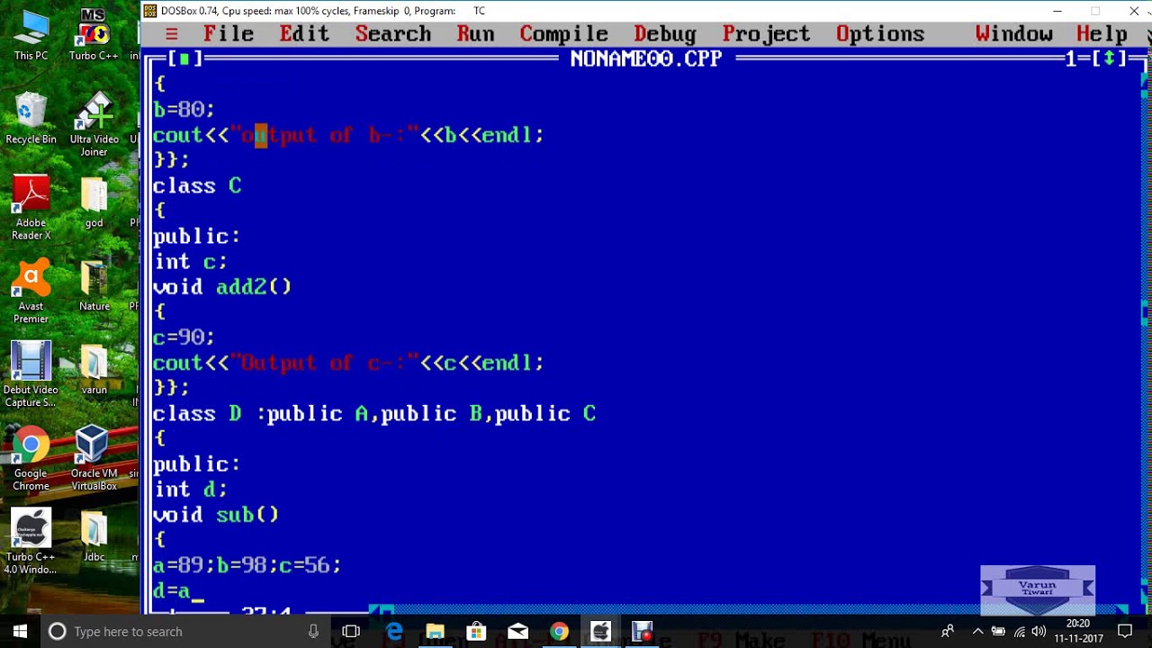Multiple Inheritance in C++