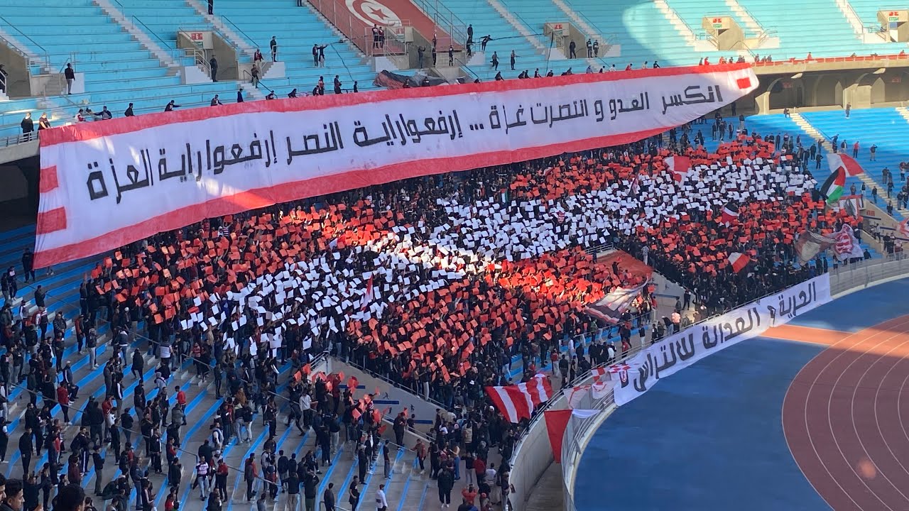 VIRAGE CLUB AFRICAIN AMBIANCE MATCH CA VS usbg (26/01/2025)🔴⚪️🔴