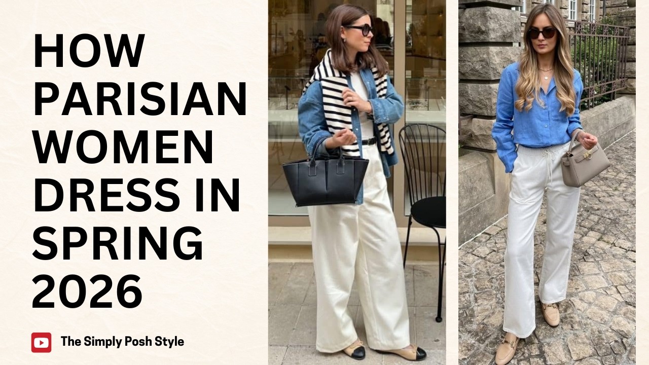 How Parisian Women Dress in Spring 2026 | Effortless Chic & Elegant Style!