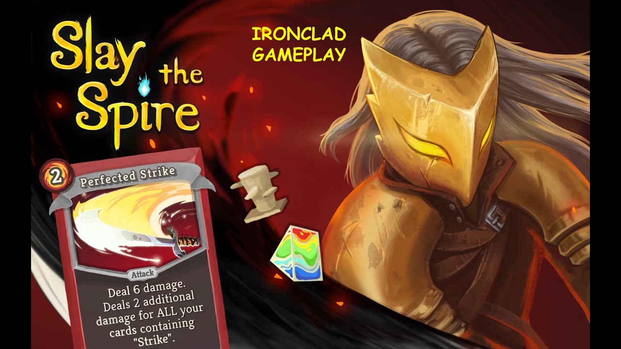 Slay the Spire Gameplay | Ironclad run (Ascension 20 / Perfected Strike + Prismatic Shard)