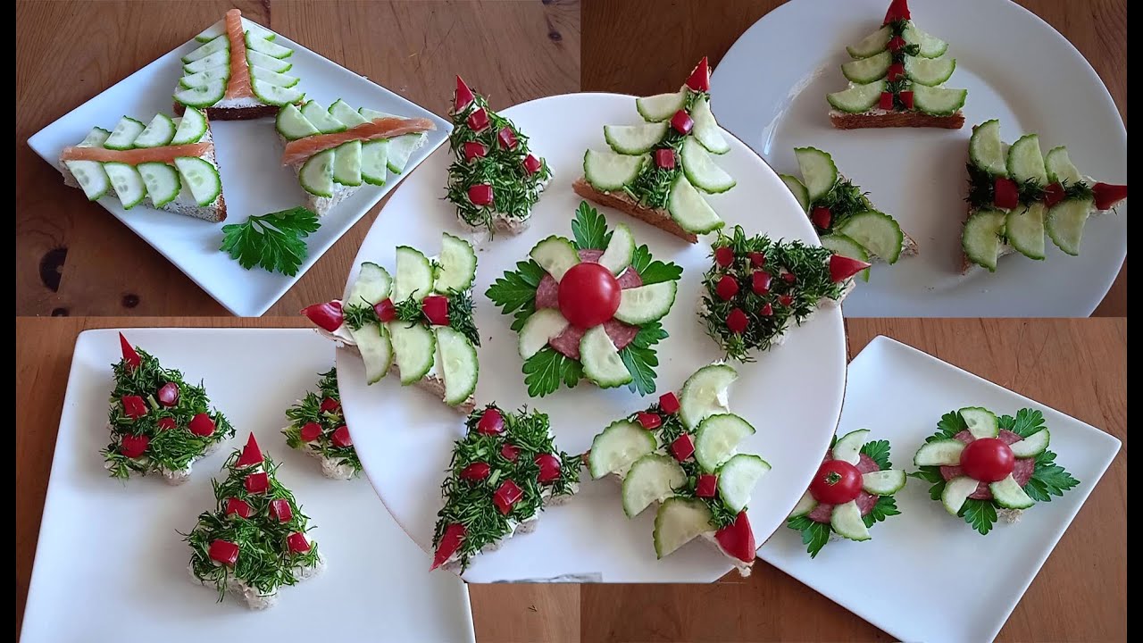 Лучшие рождественские закуски. Простые праздничные закуски. Закуски для вечеринки
