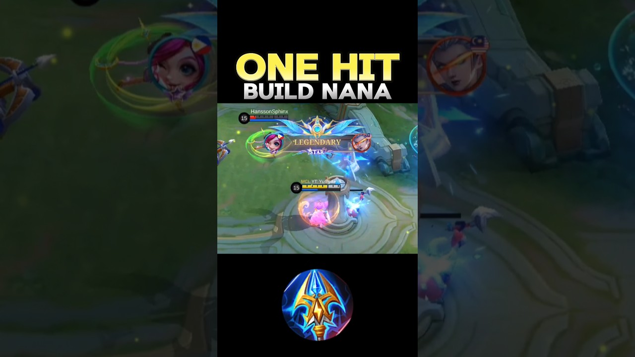 😱 WATCH THIS - BEST BUILD NANA 2024❓ (ONE HIT) ~ MLBB 🔥 #mobilelegends #onehitbuild #nana #shorts