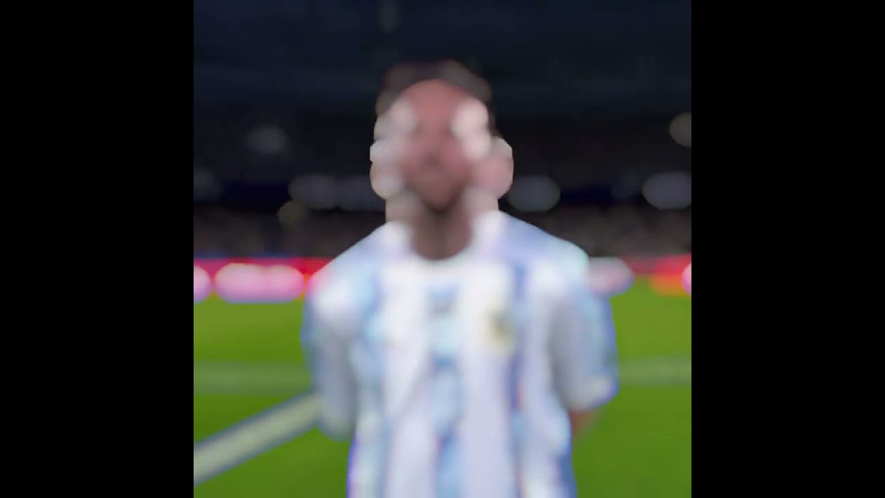 Messi’s demon eyes