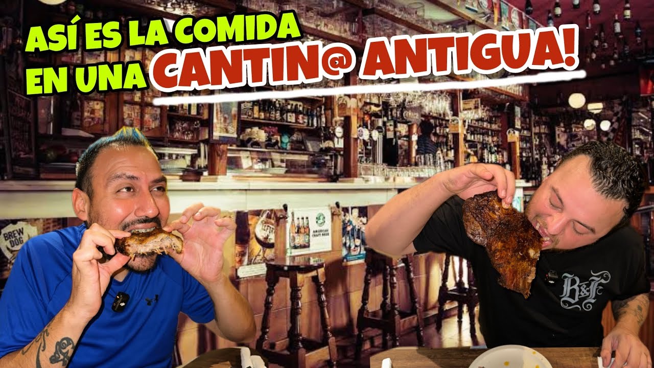 Probando la comida de una CANTINA ANTIGUA en Monterrey