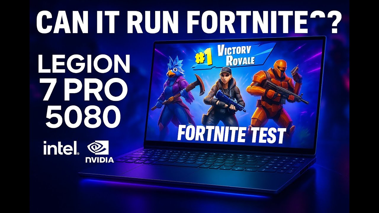 Can Legion 7 Pro RTX 5080 Run Fortnite? | 1440p Epic Settings Benchmark