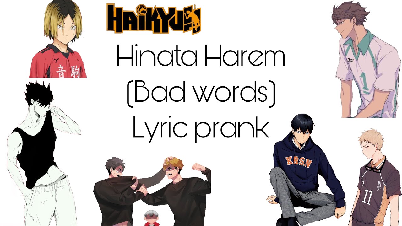 Hinata harem (bad words by panicland) lyrics prank